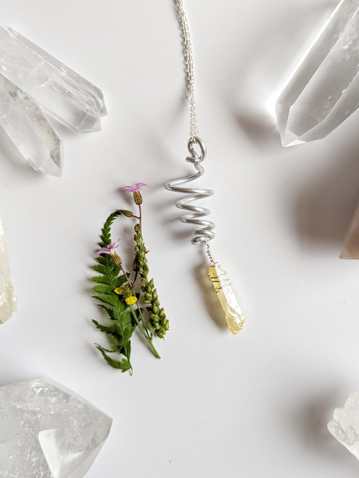 Flower Vase Necklace