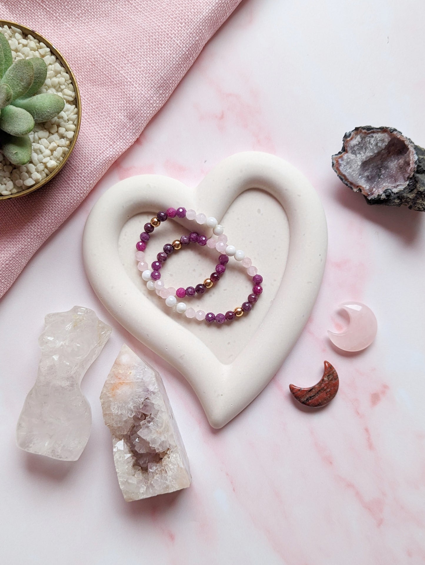 Self-Love Crystal Bracelet