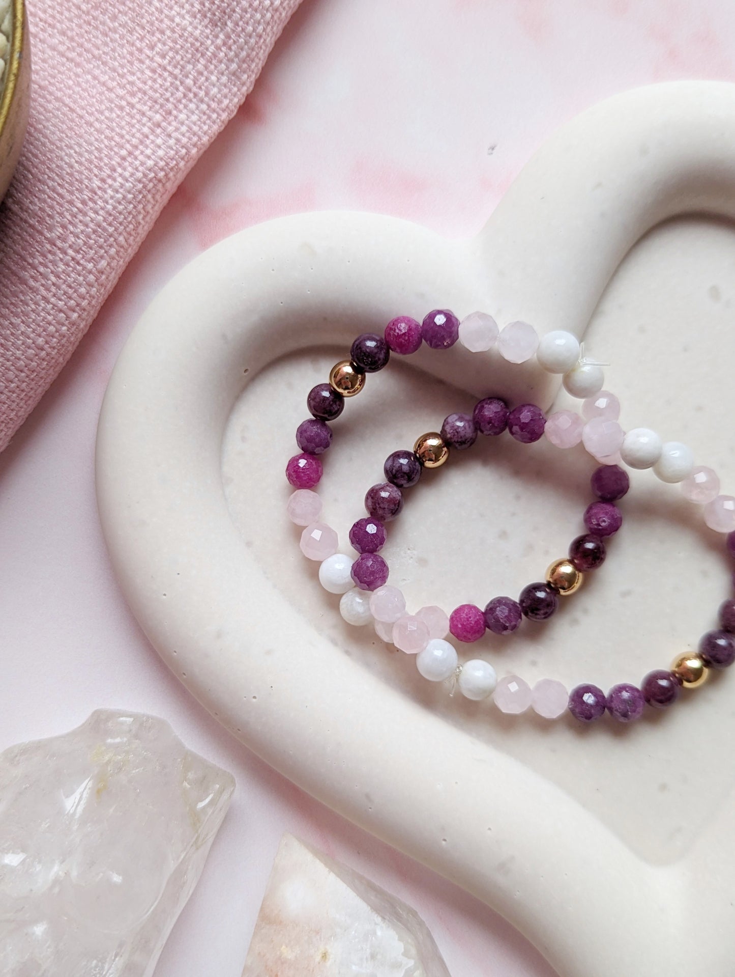 Self-Love Crystal Bracelet