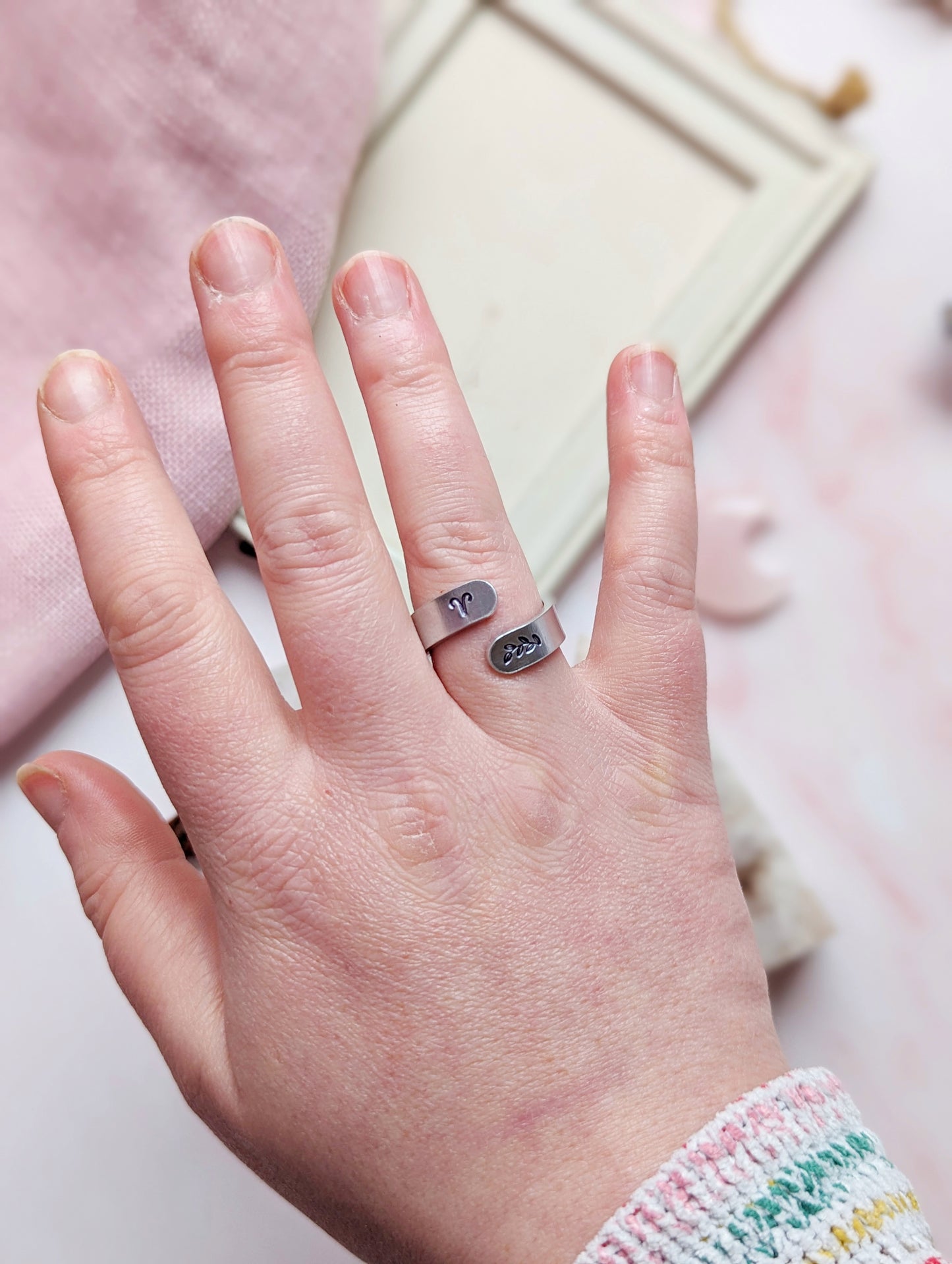 Personalized Star Sign Ring