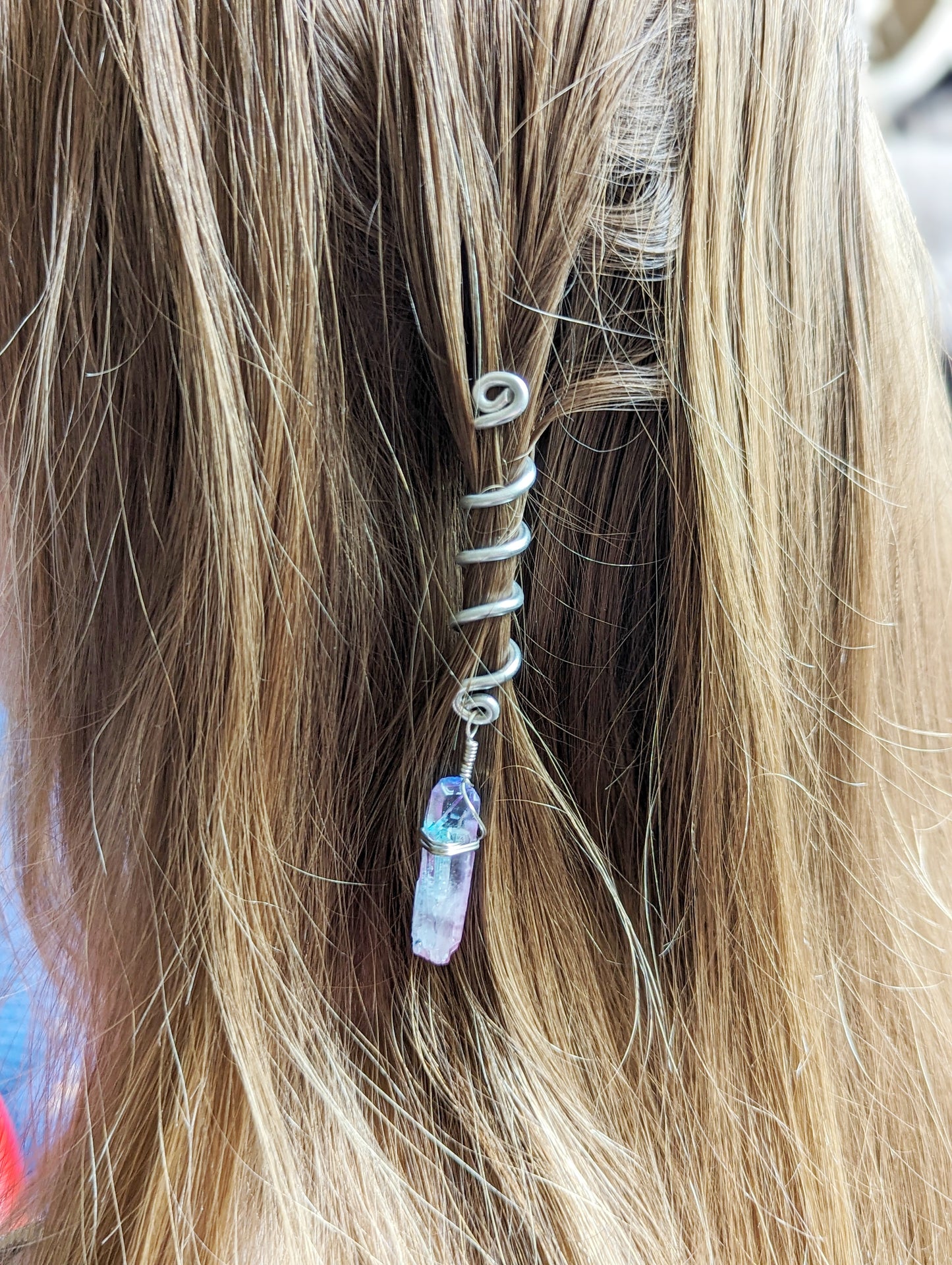 Butterfly Hair Spiral