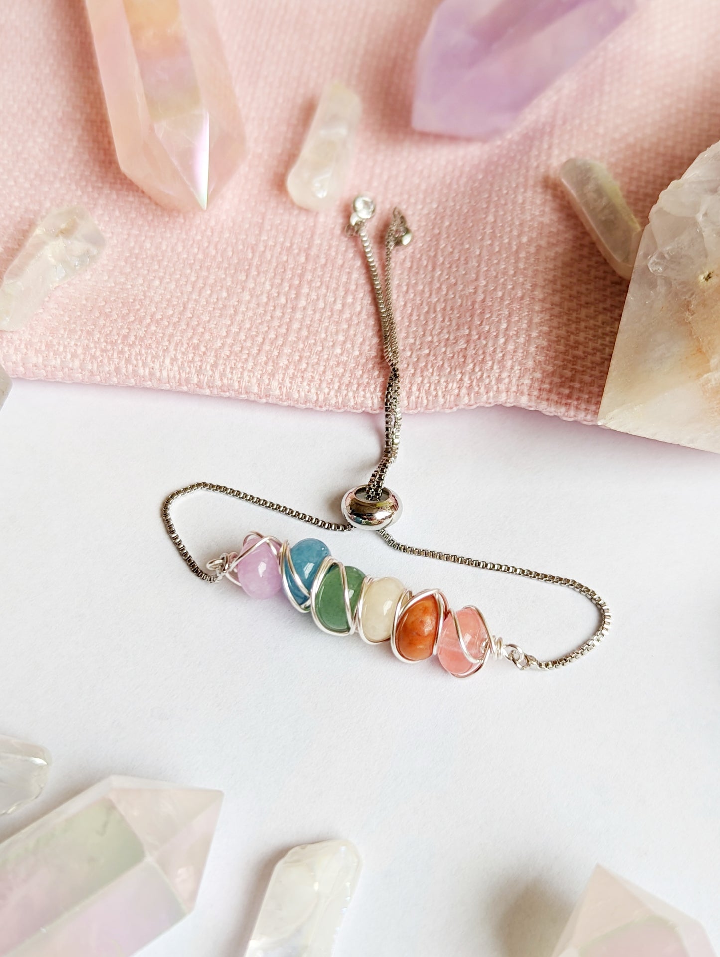 Rainbow Adjustable Bracelet