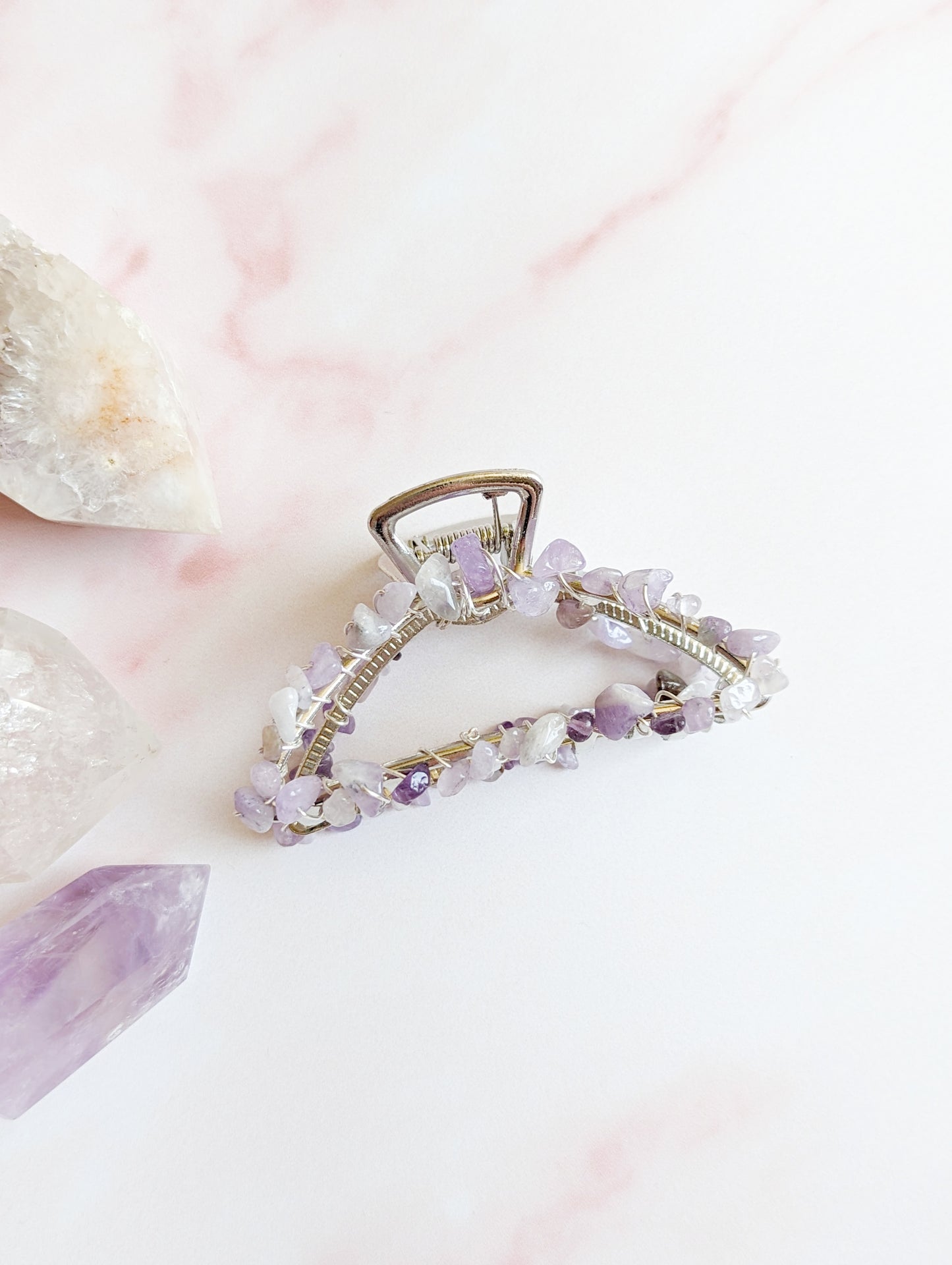 Gemstone Hair Claw