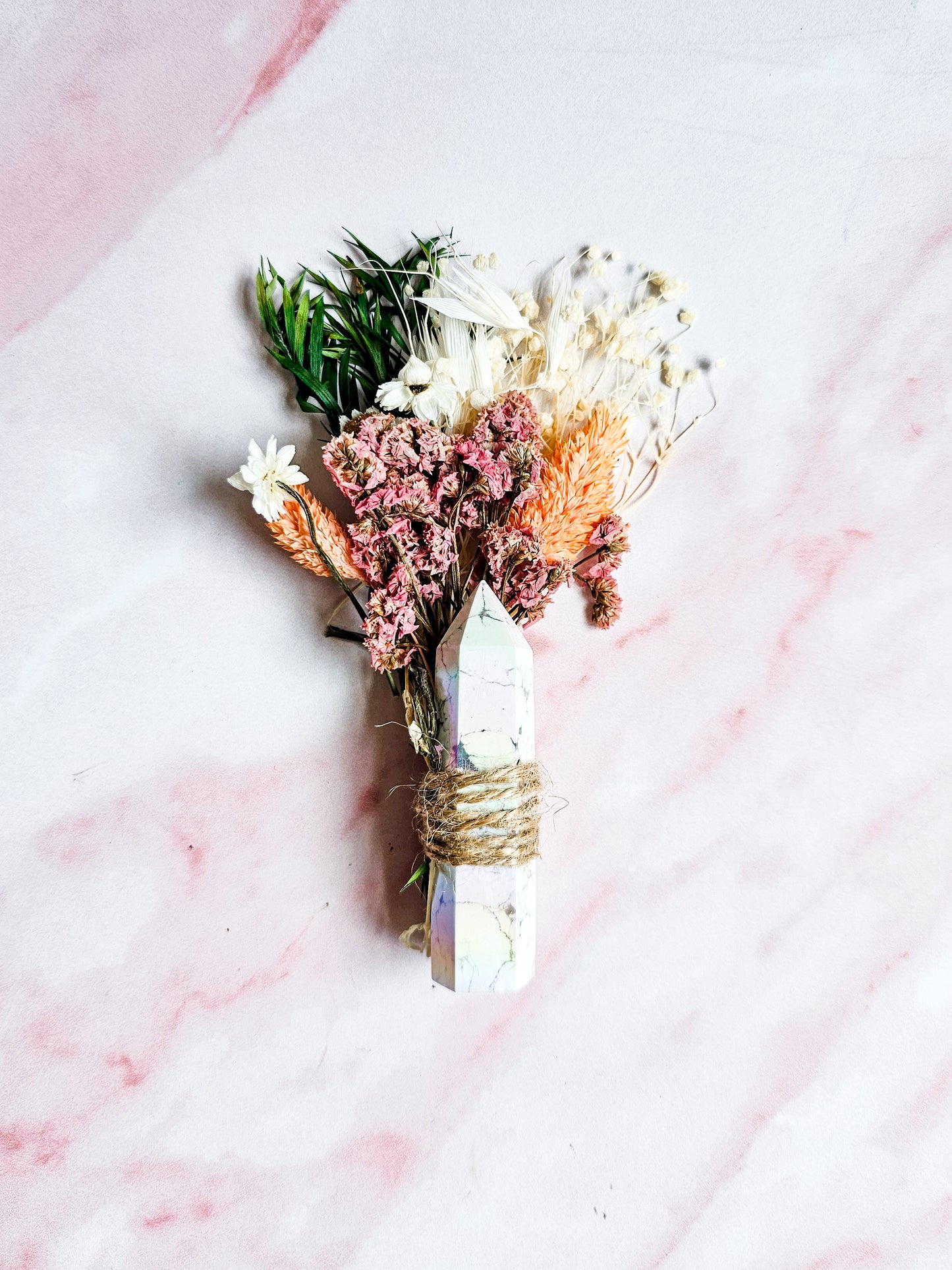 Aura Crystal Tower Bouquets