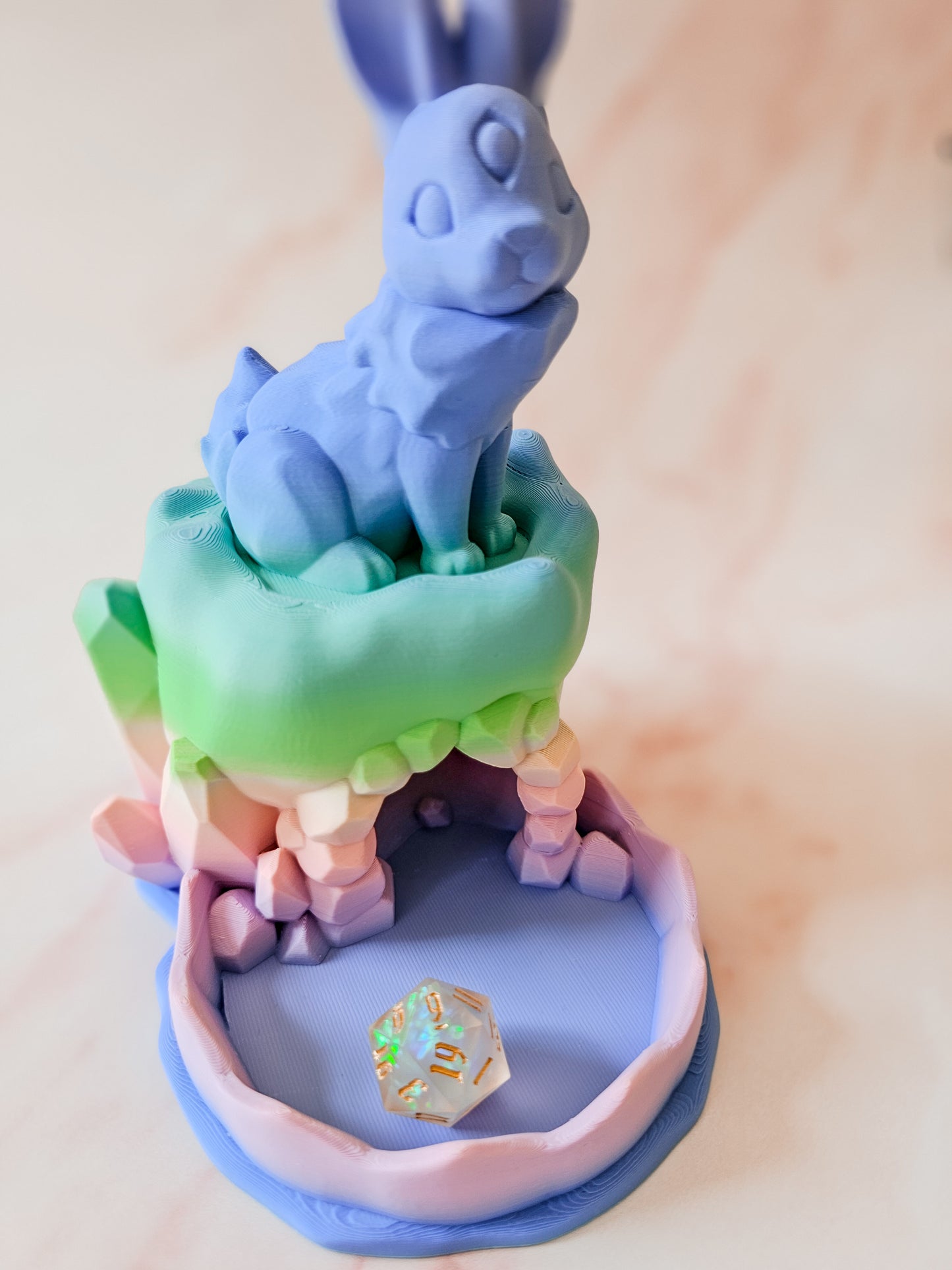 Mystical Rabbit Dice Tower