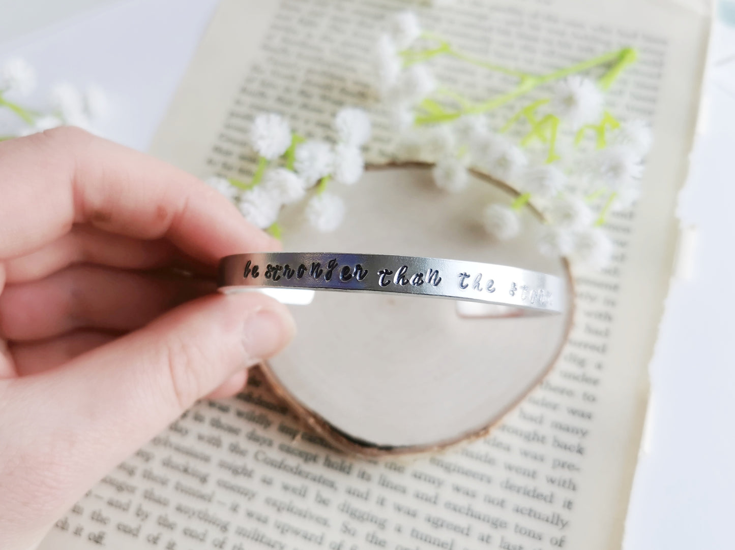 Be Stronger Than The Storm Bangle