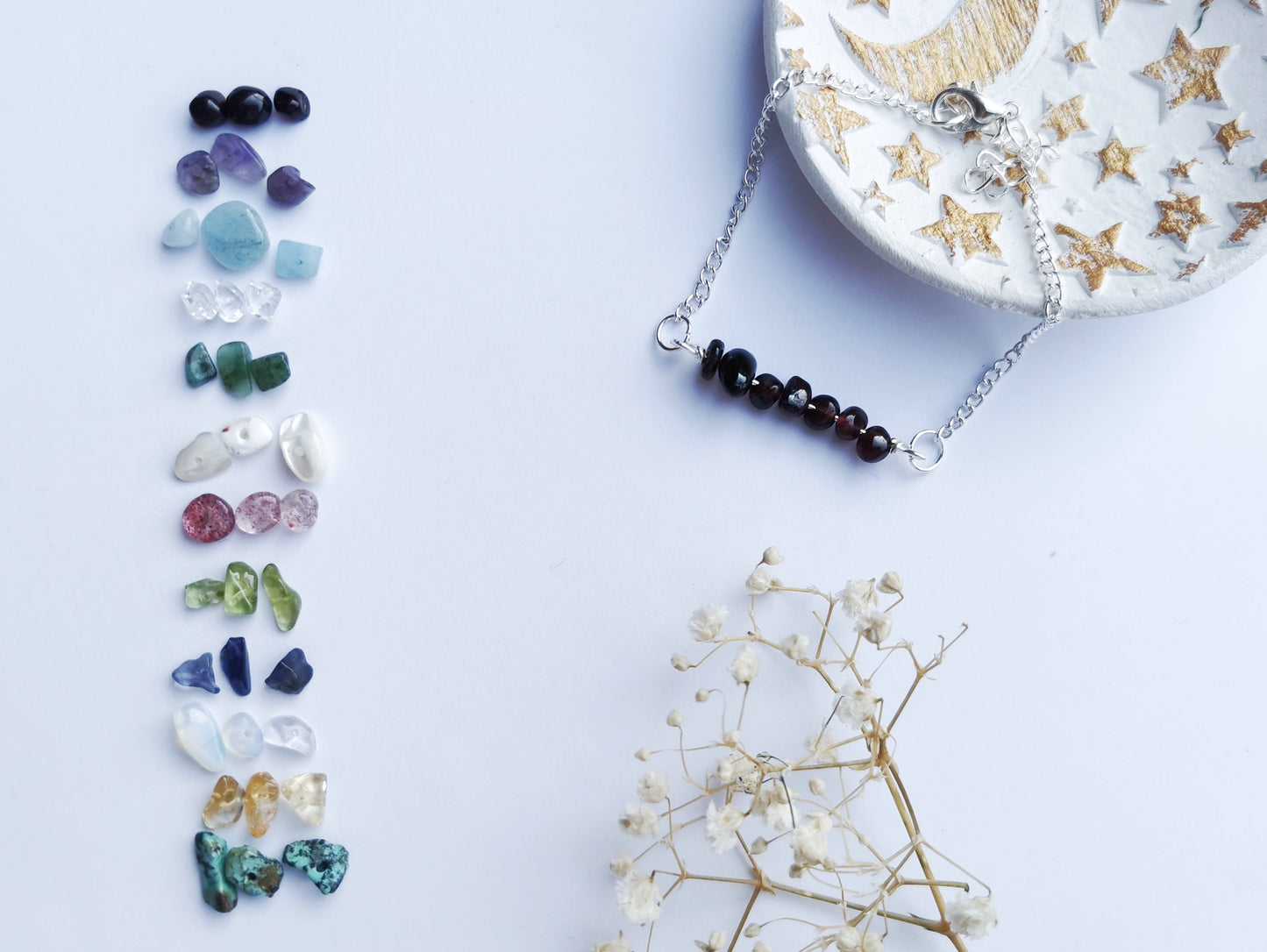 Birthstone Crystal Necklace