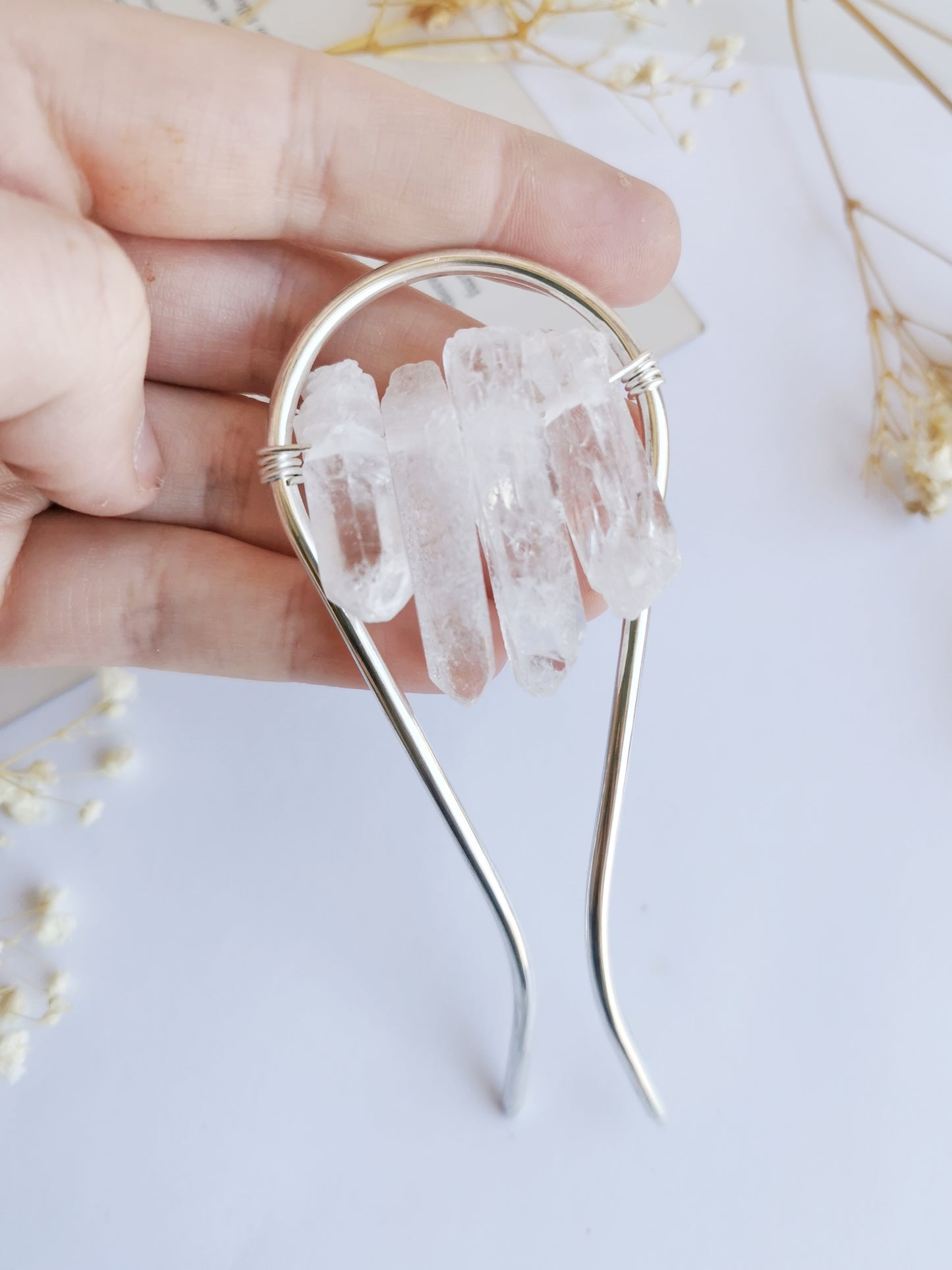 Crystal Hair Fork