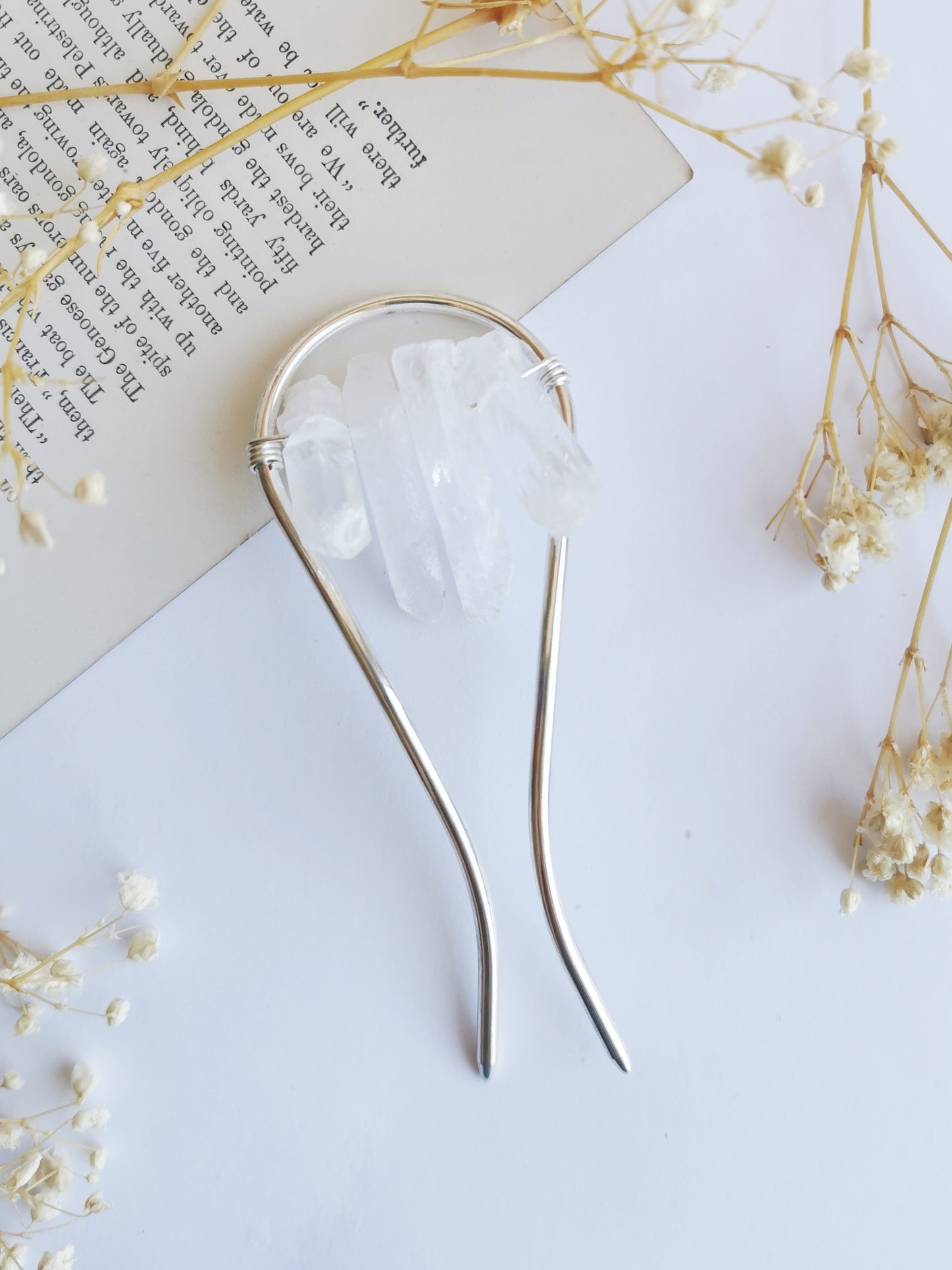 Crystal Hair Fork