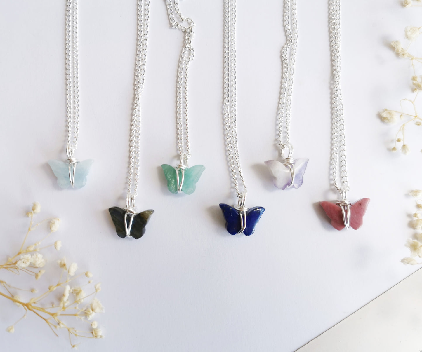 Crystal Butterfly Necklace
