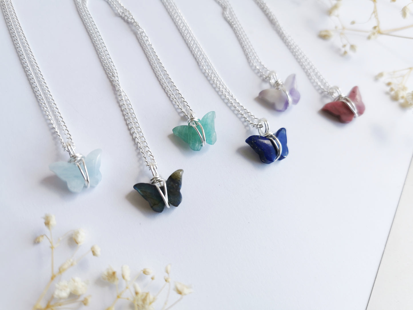 Crystal Butterfly Necklace