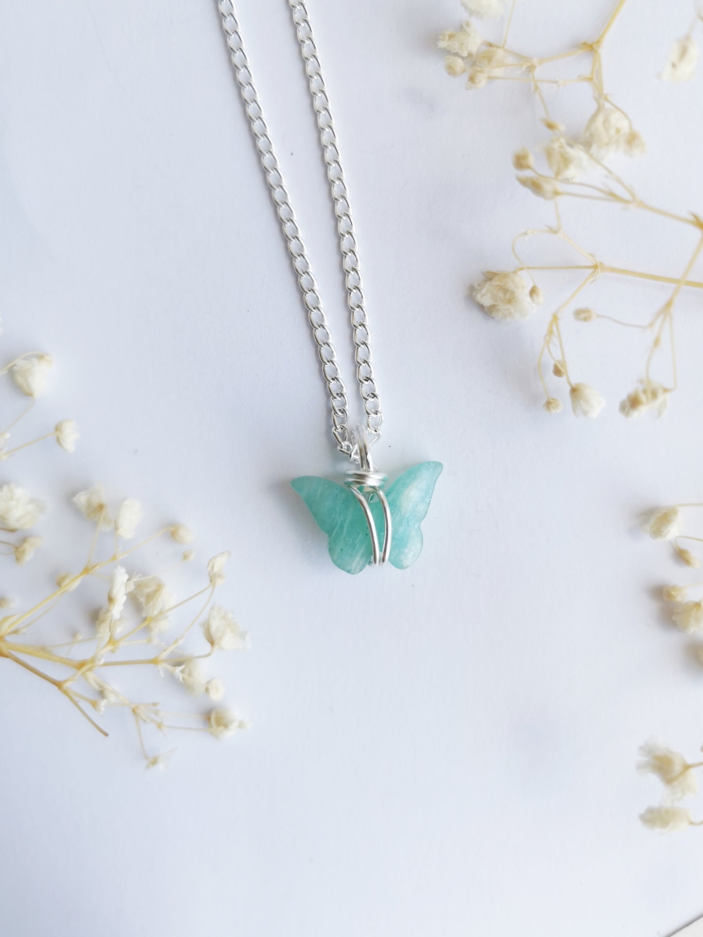Crystal Butterfly Necklace