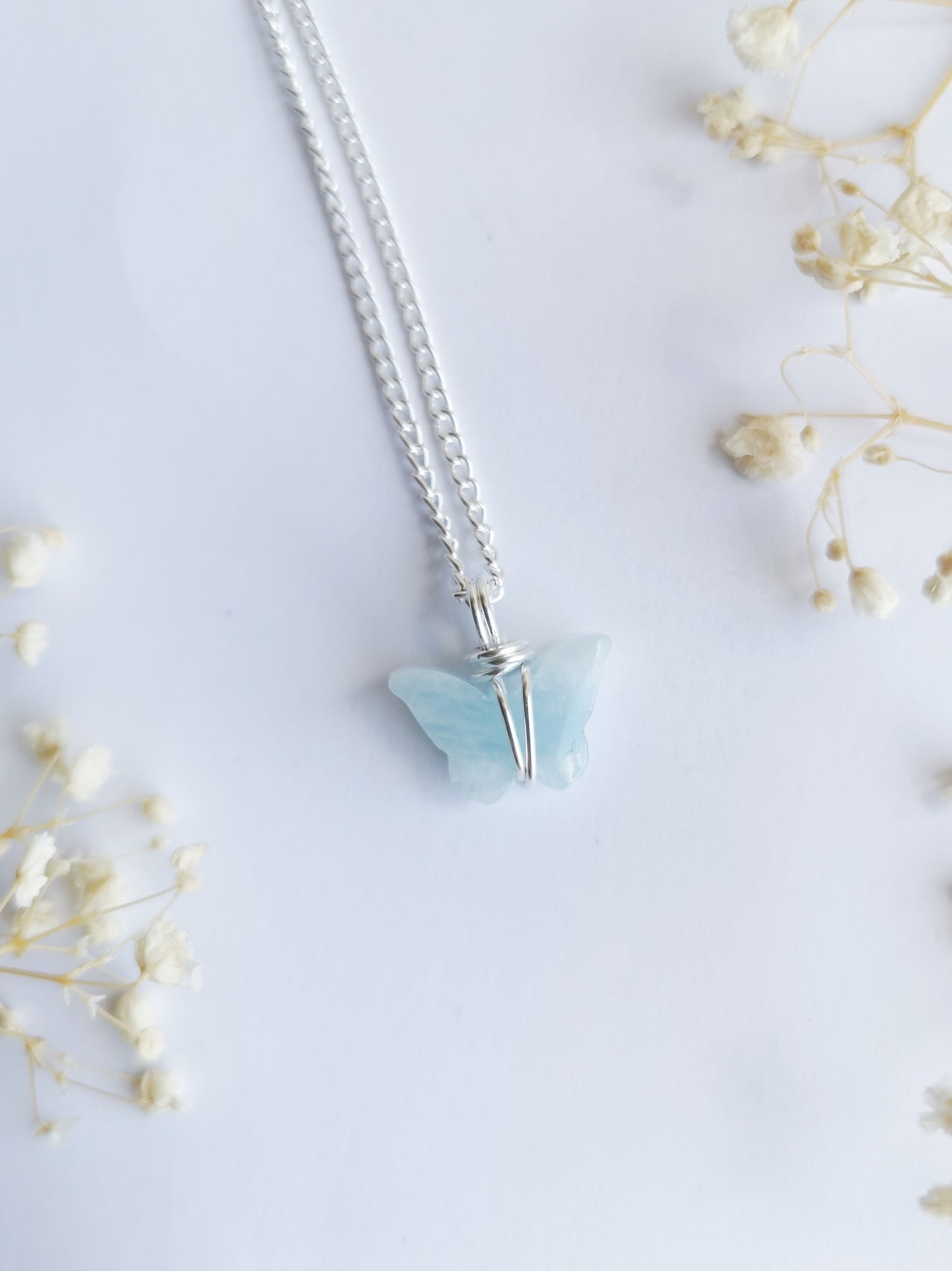 Crystal Butterfly Necklace