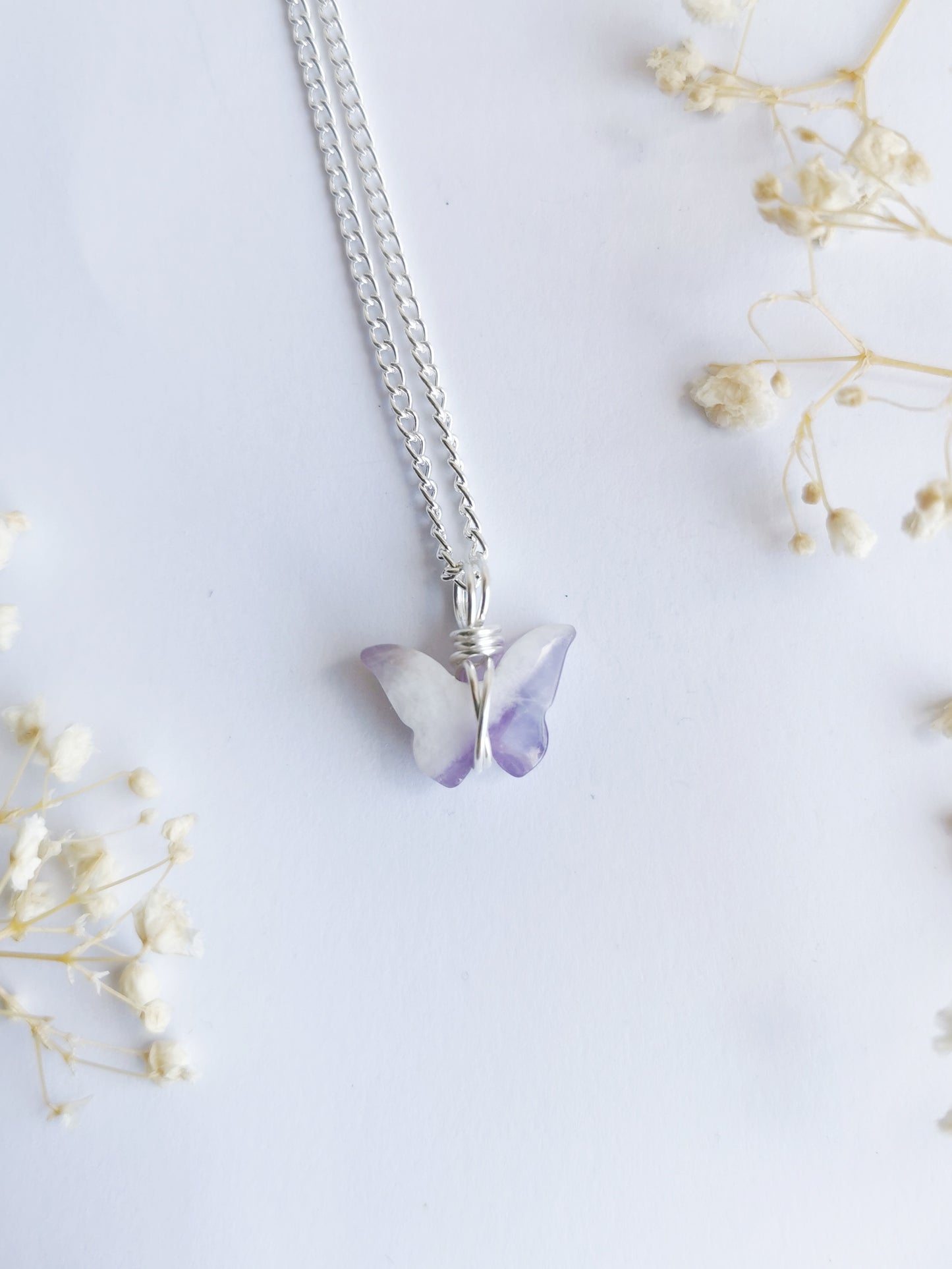 Crystal Butterfly Necklace