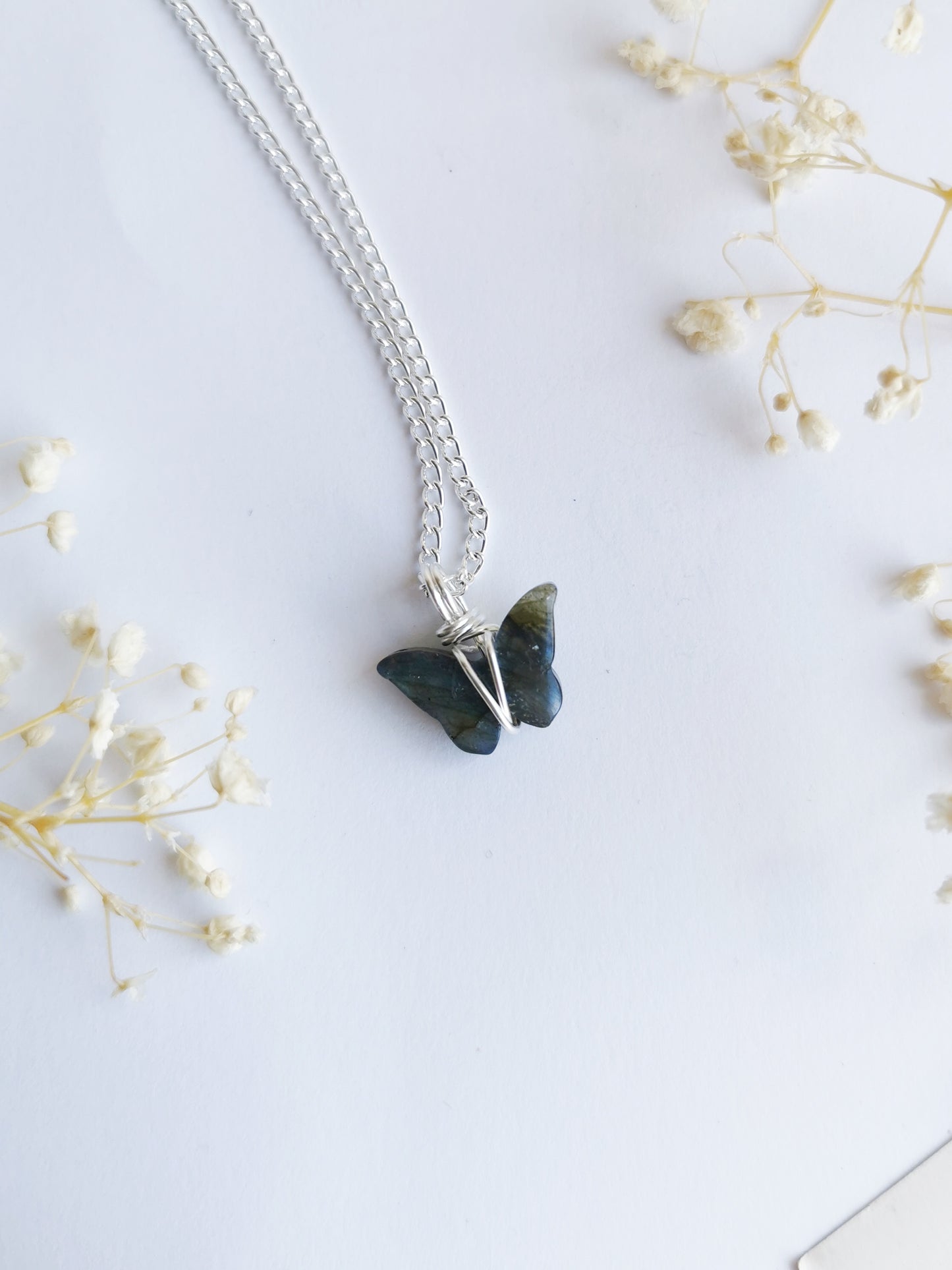 Crystal Butterfly Necklace