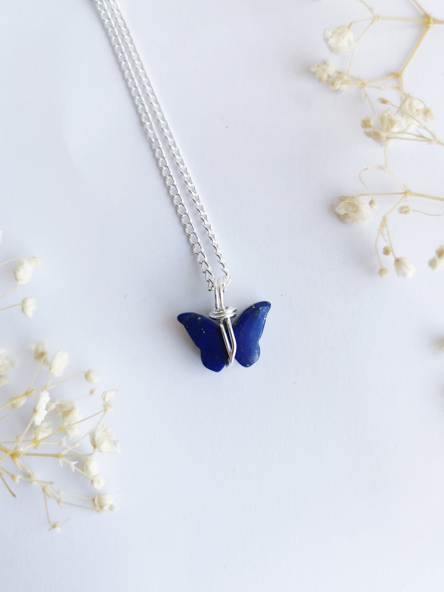 Crystal Butterfly Necklace