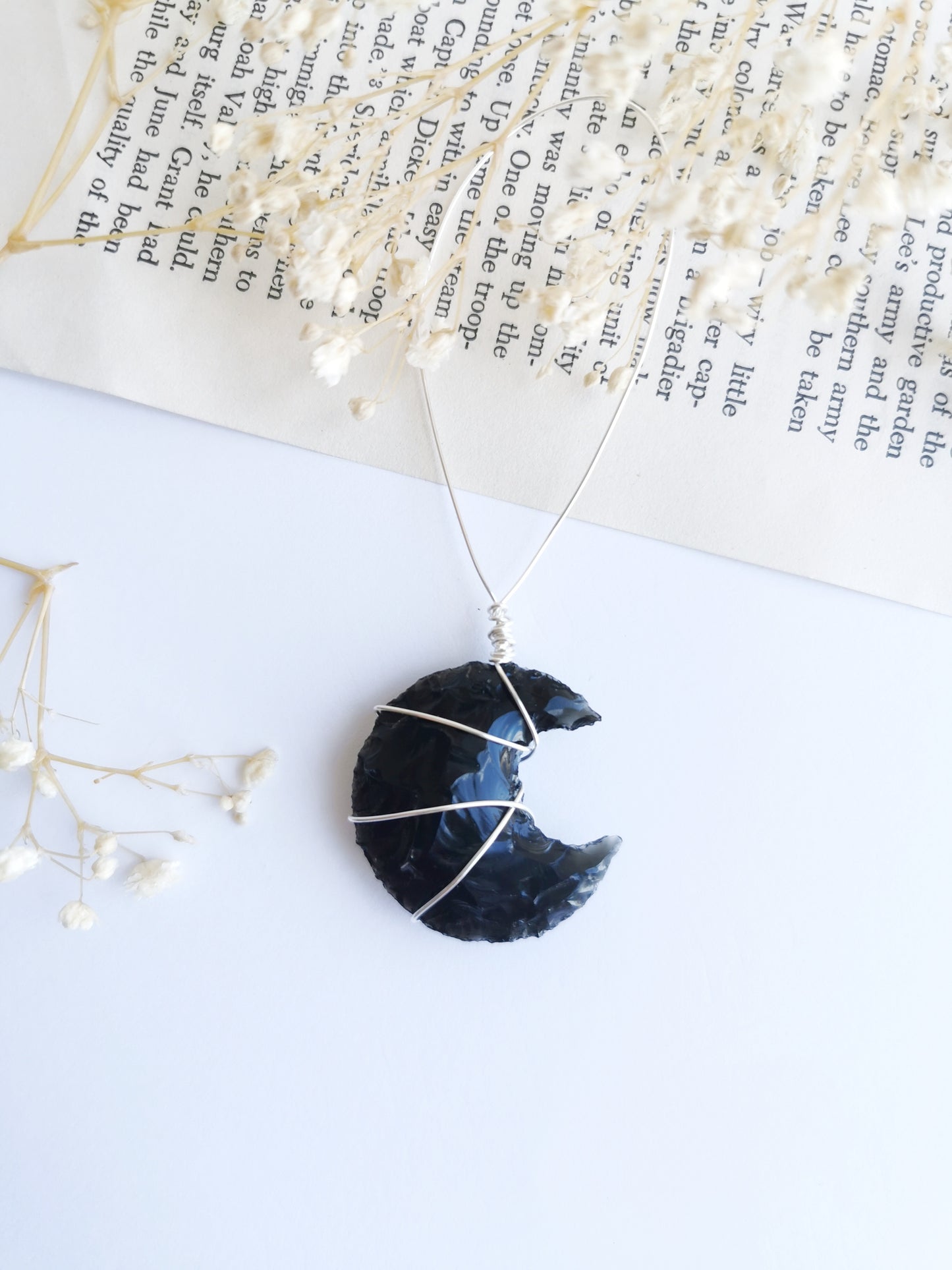 Crystal Moon Christmas Baubles