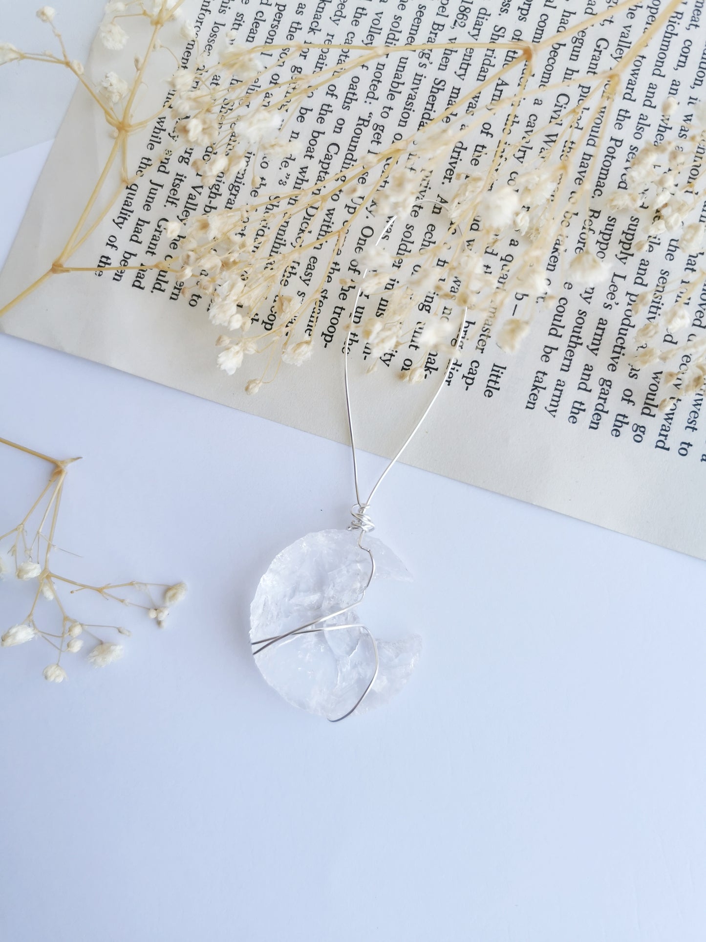 Crystal Moon Christmas Baubles
