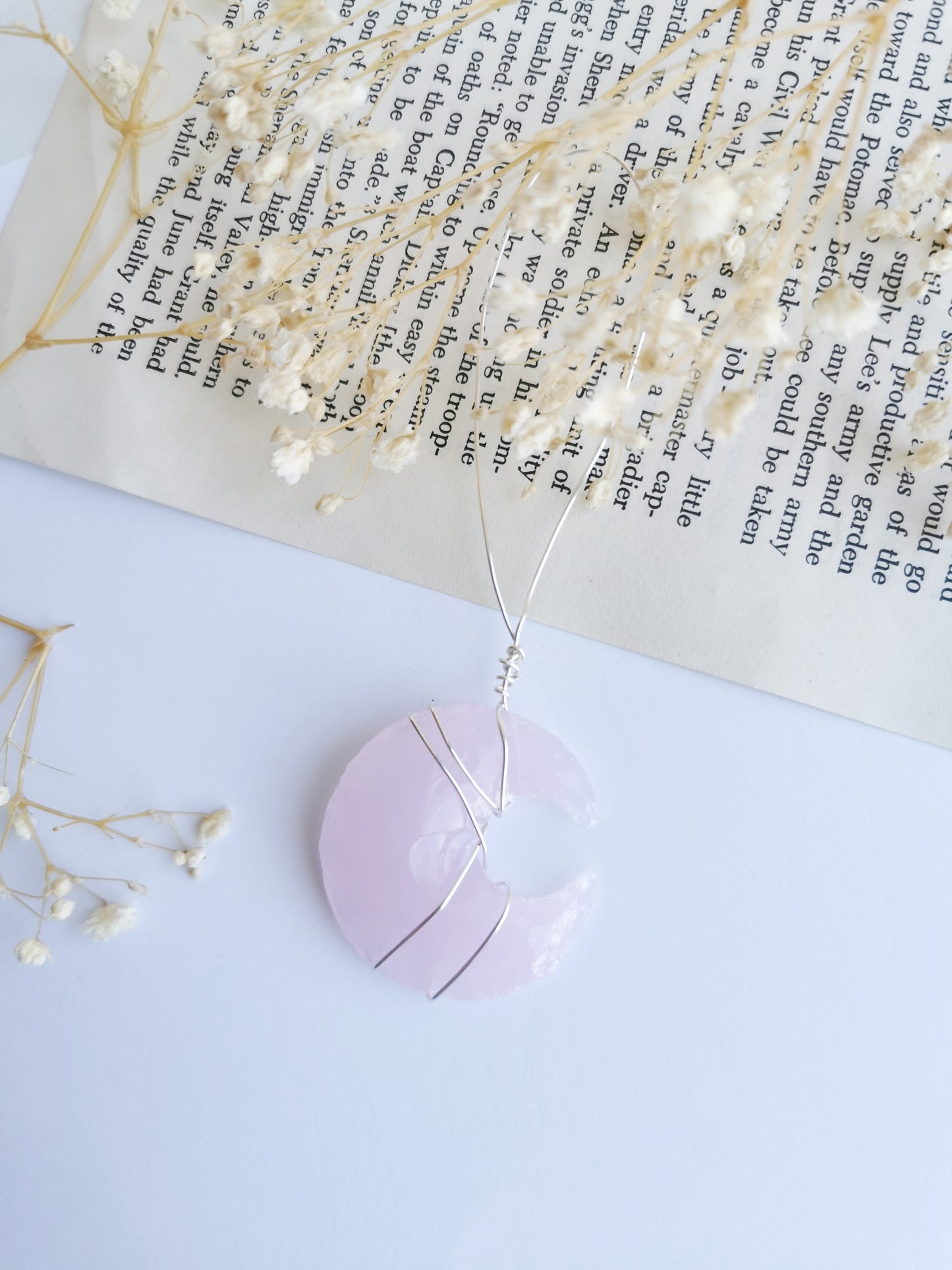 Crystal Moon Christmas Baubles