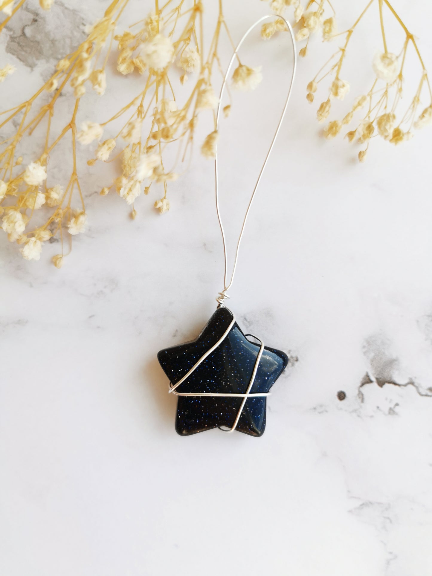 Crystal Star Christmas Baubles