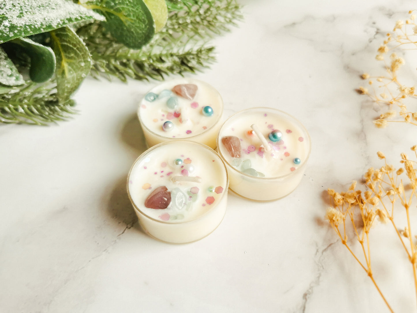 Crystal Tealight Candles