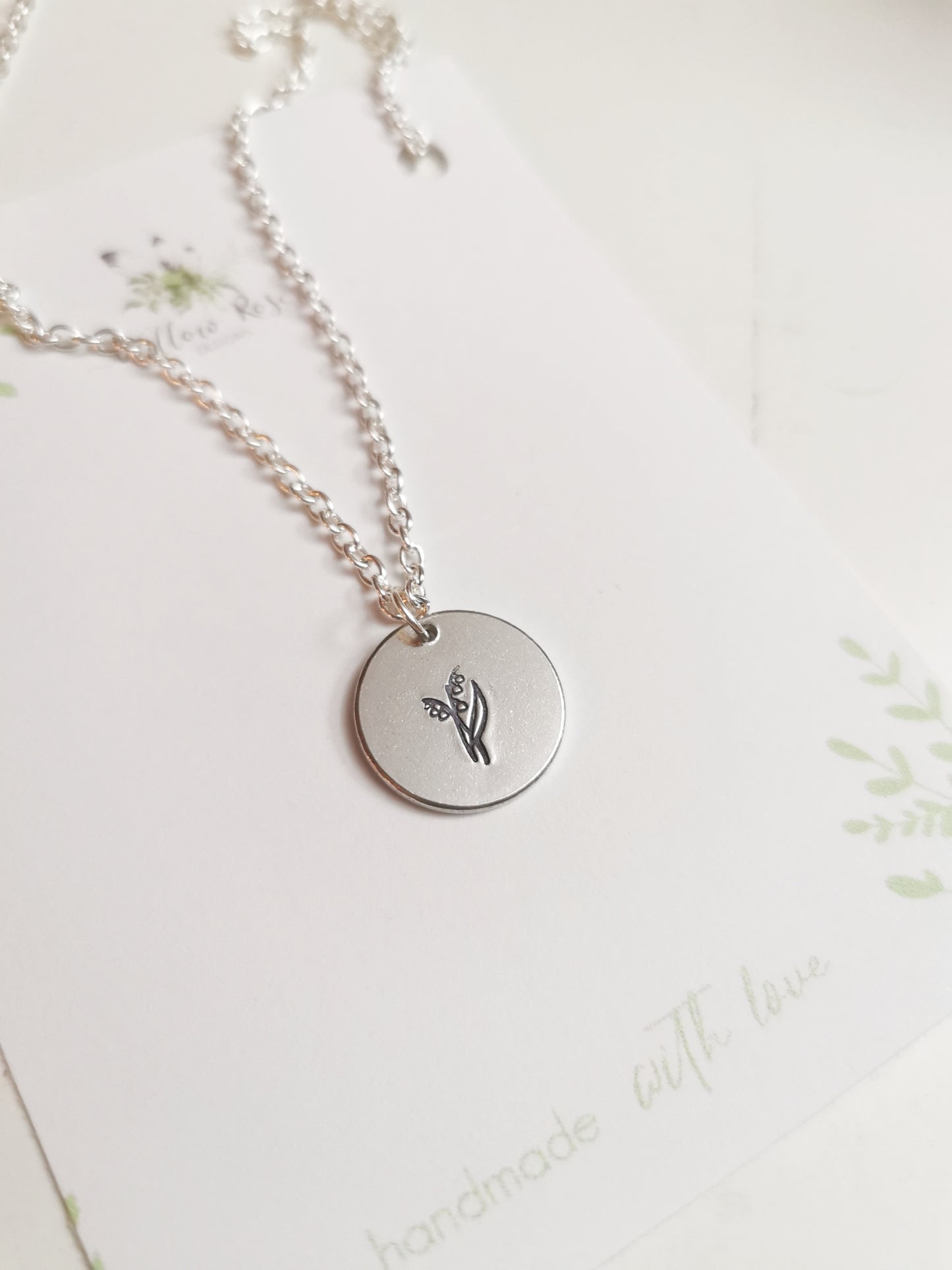 Single Birthflower Necklace