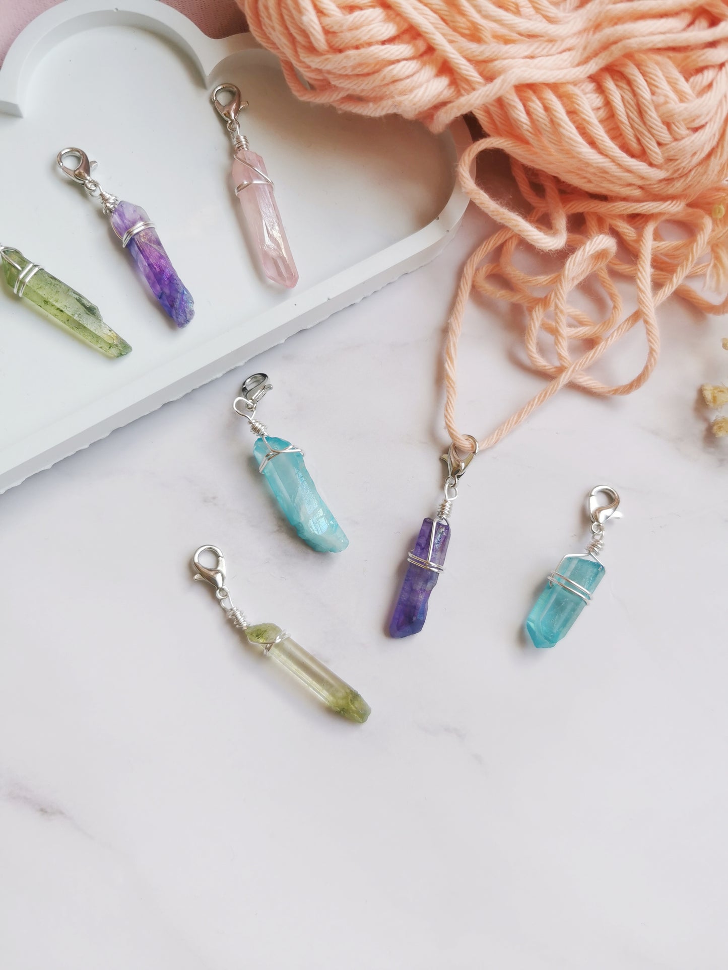Crystal Stitch Markers