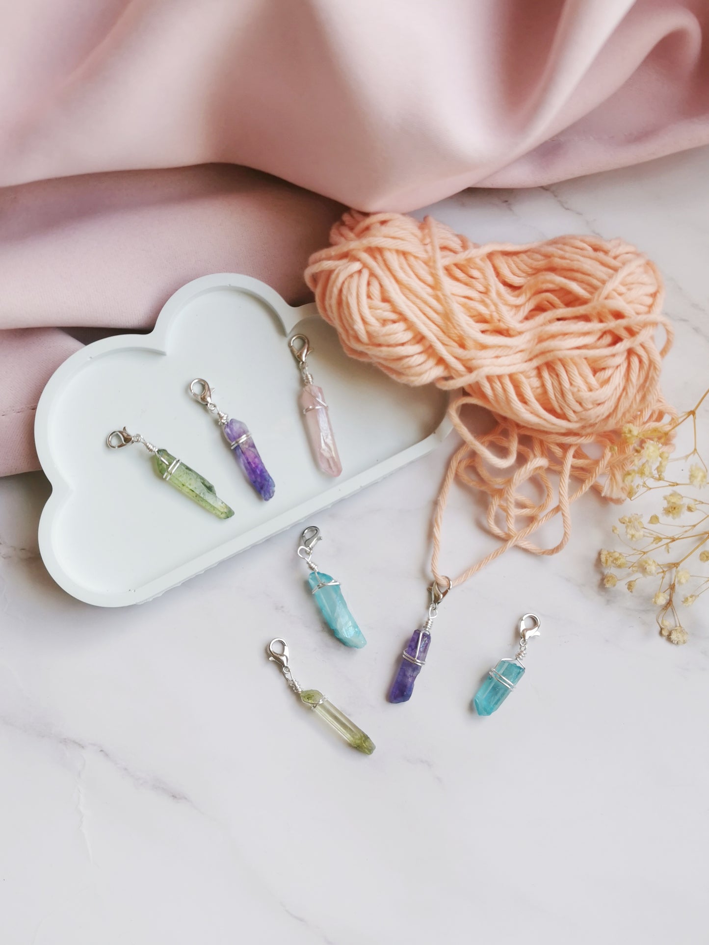 Crystal Stitch Markers