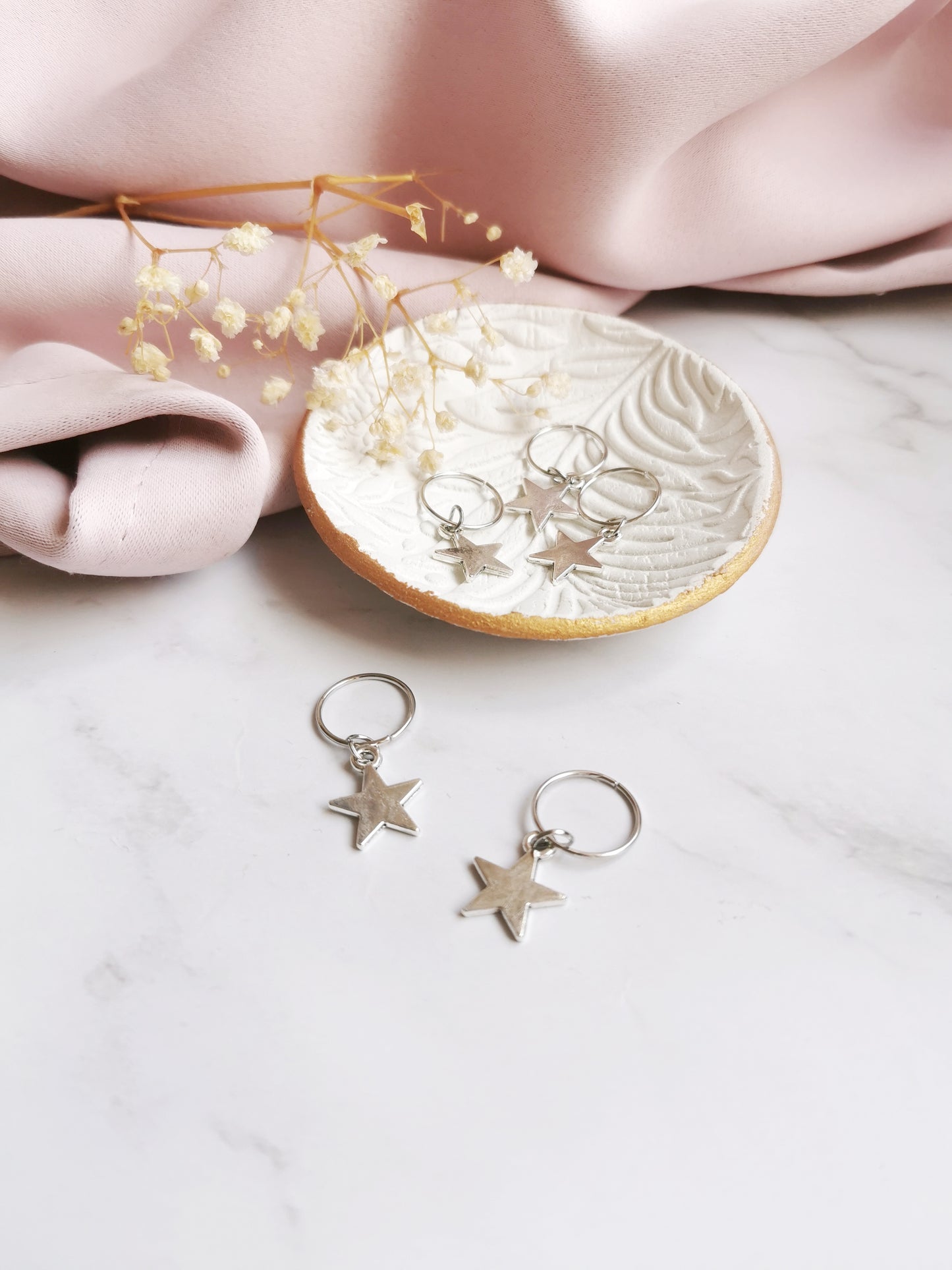 Star Hair Rings