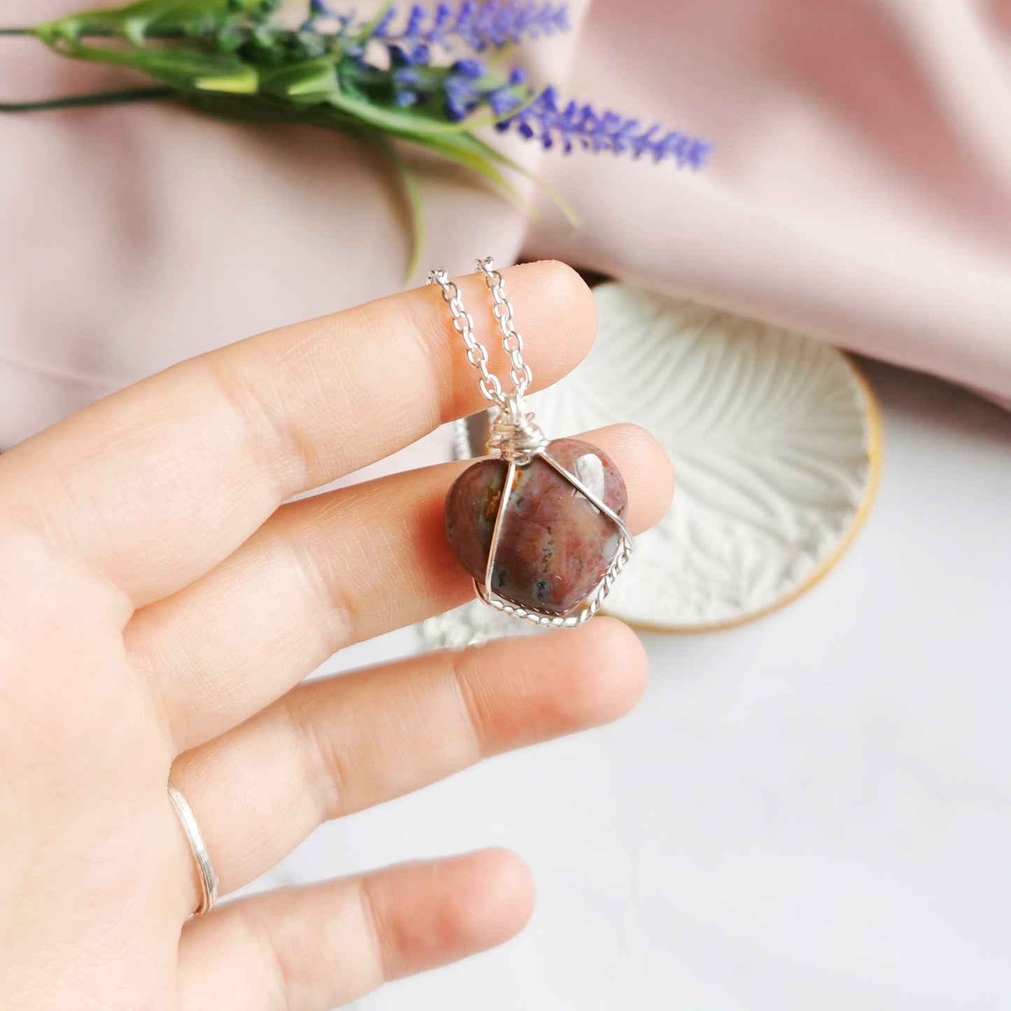 Crystal Heart Necklace