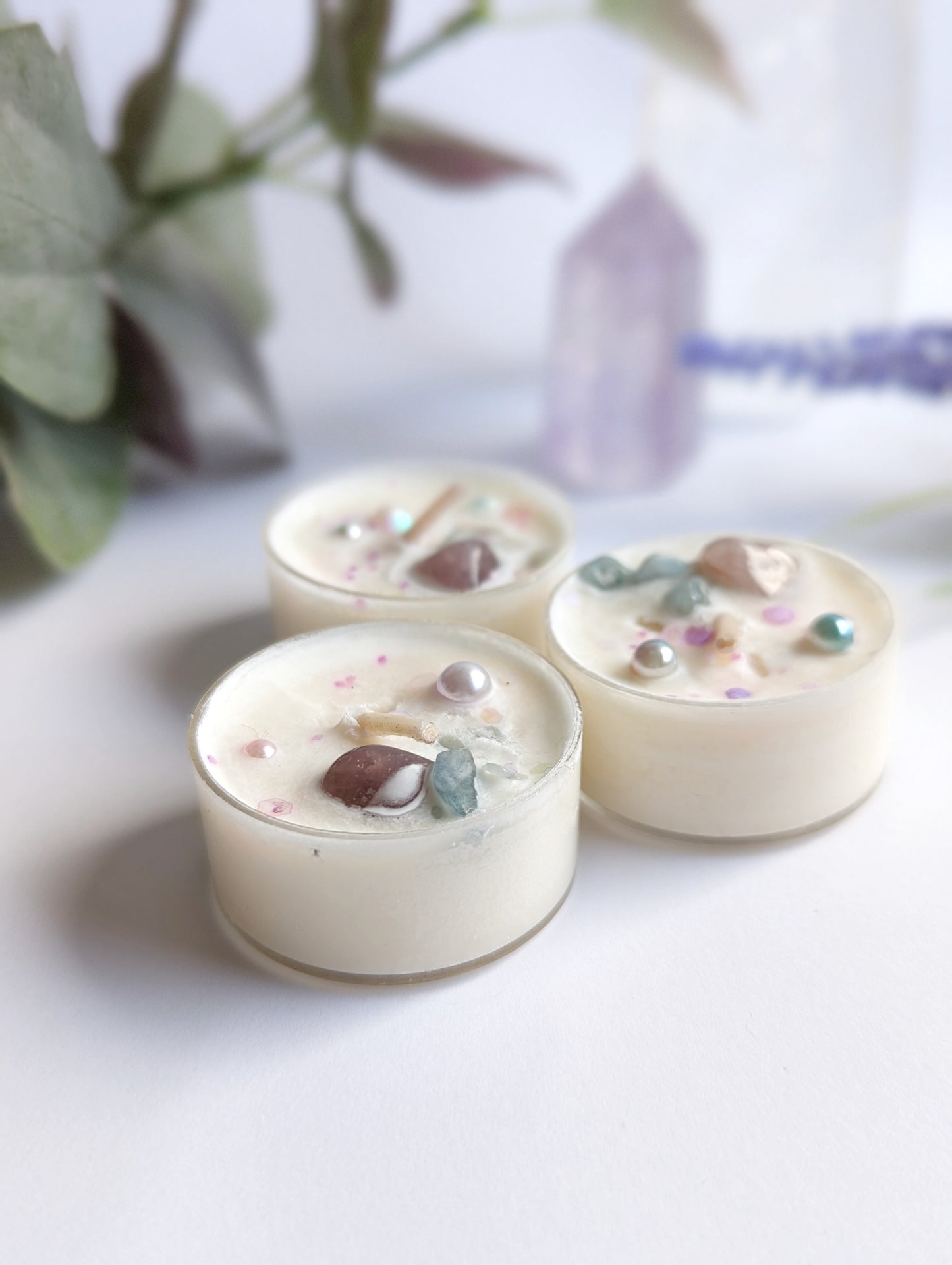 Crystal Tealight Candles