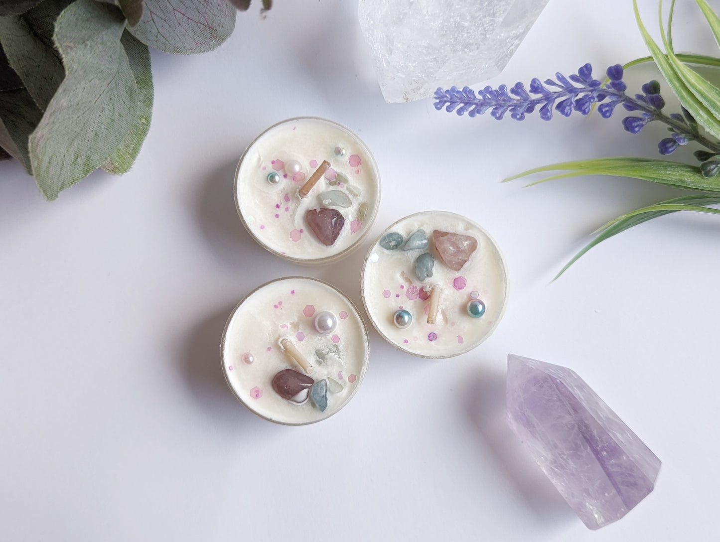 Crystal Tealight Candles