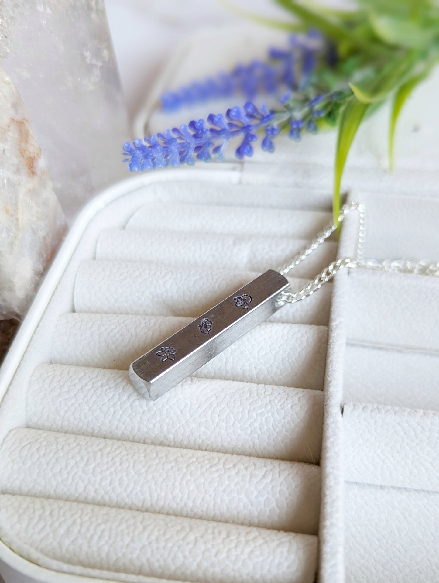 Birth Flower 3D Necklace