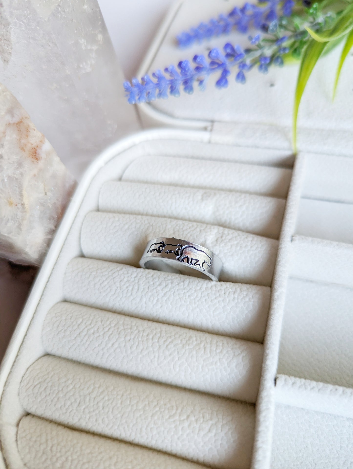 Mama Bear Thumb Ring