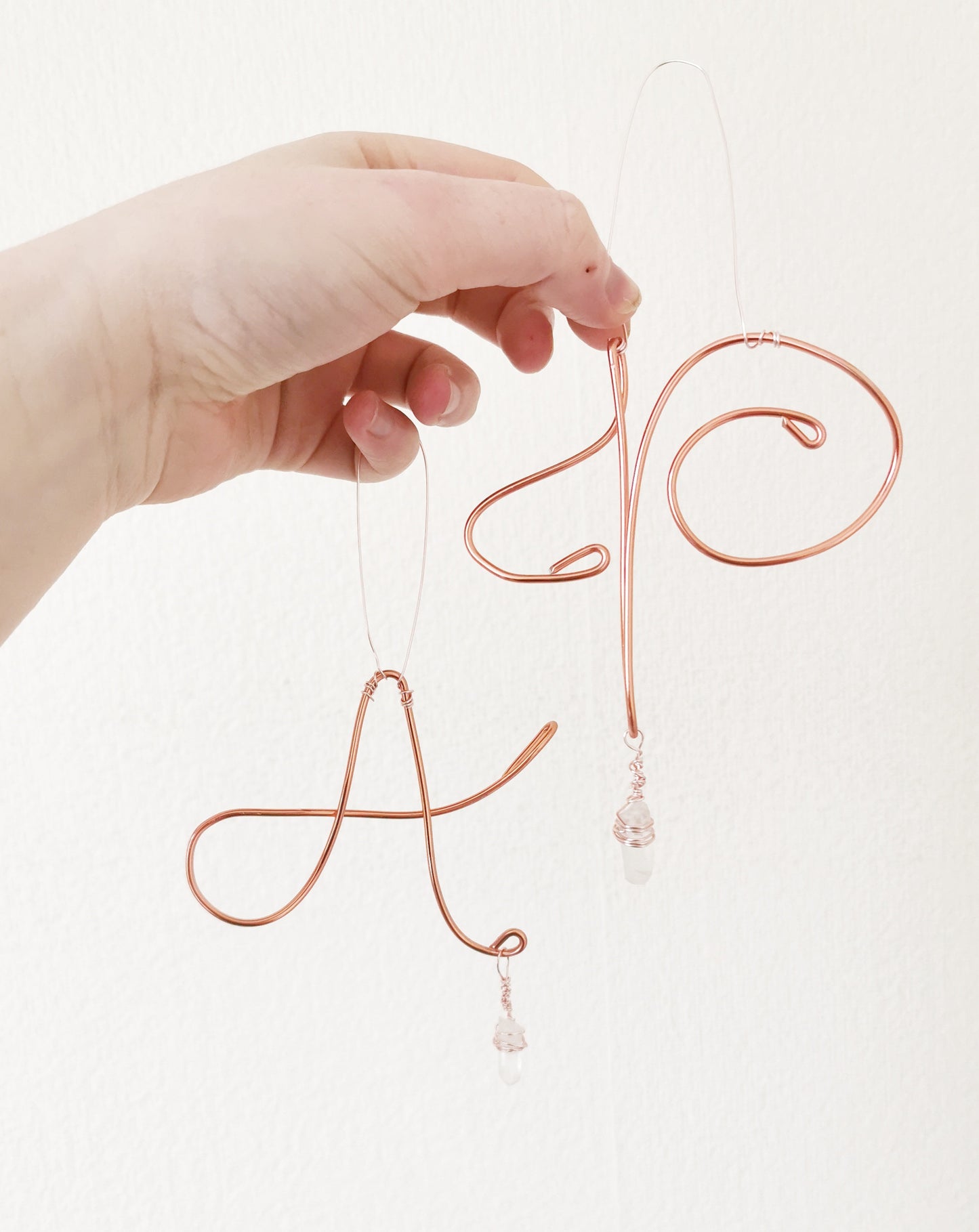 Personalised Initial Tree Decorations