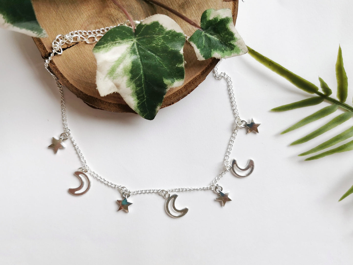 Star and Moon Choker