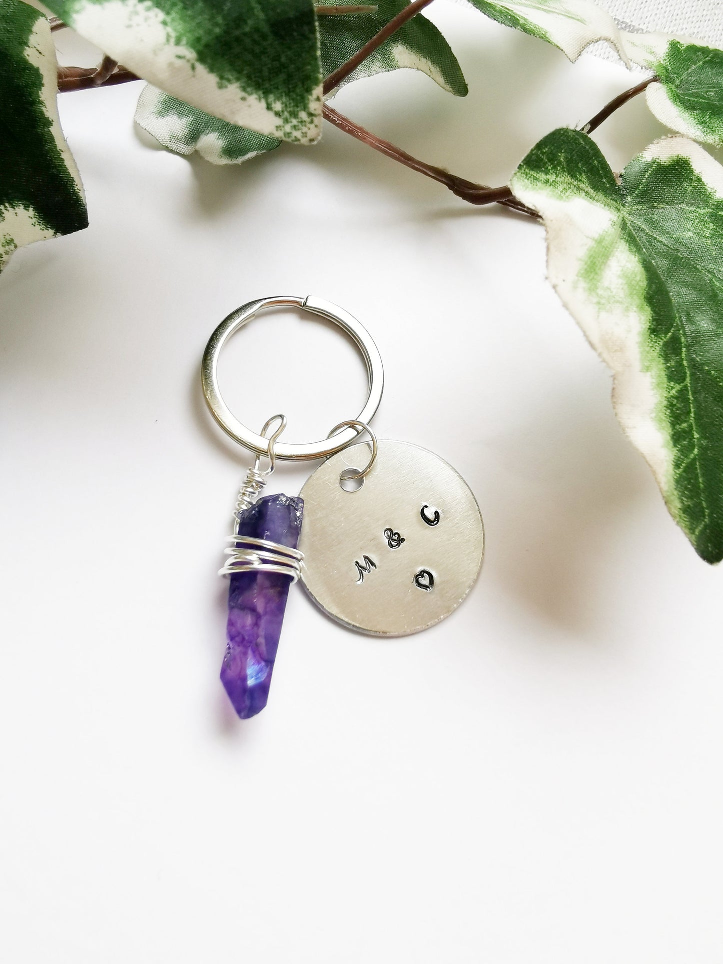 Personalised Crystal Keyring