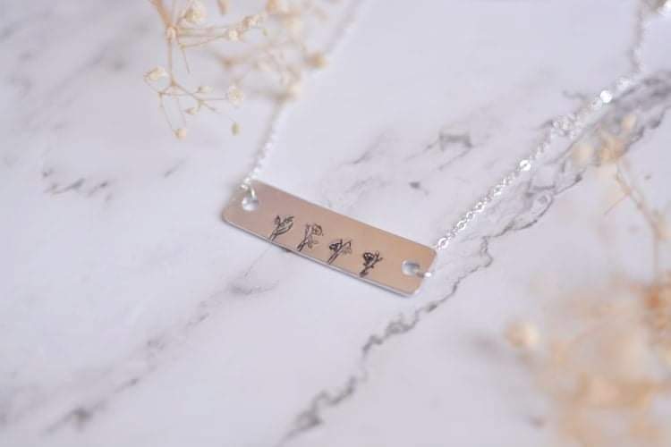 Birthflower Necklace