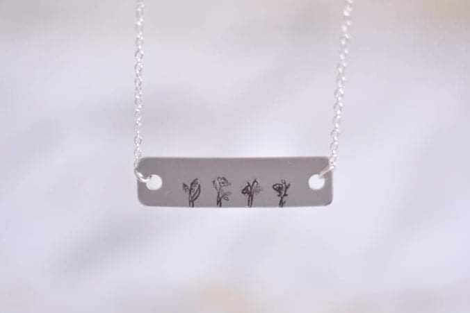 Birthflower Necklace