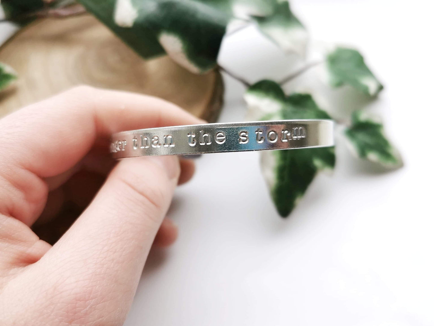 Be Stronger Than The Storm Bangle