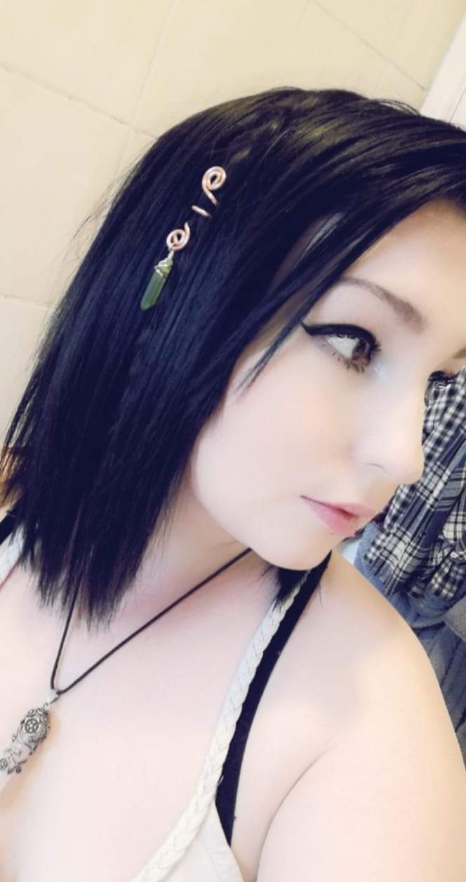 Silver Crystal Hair Braid Beads