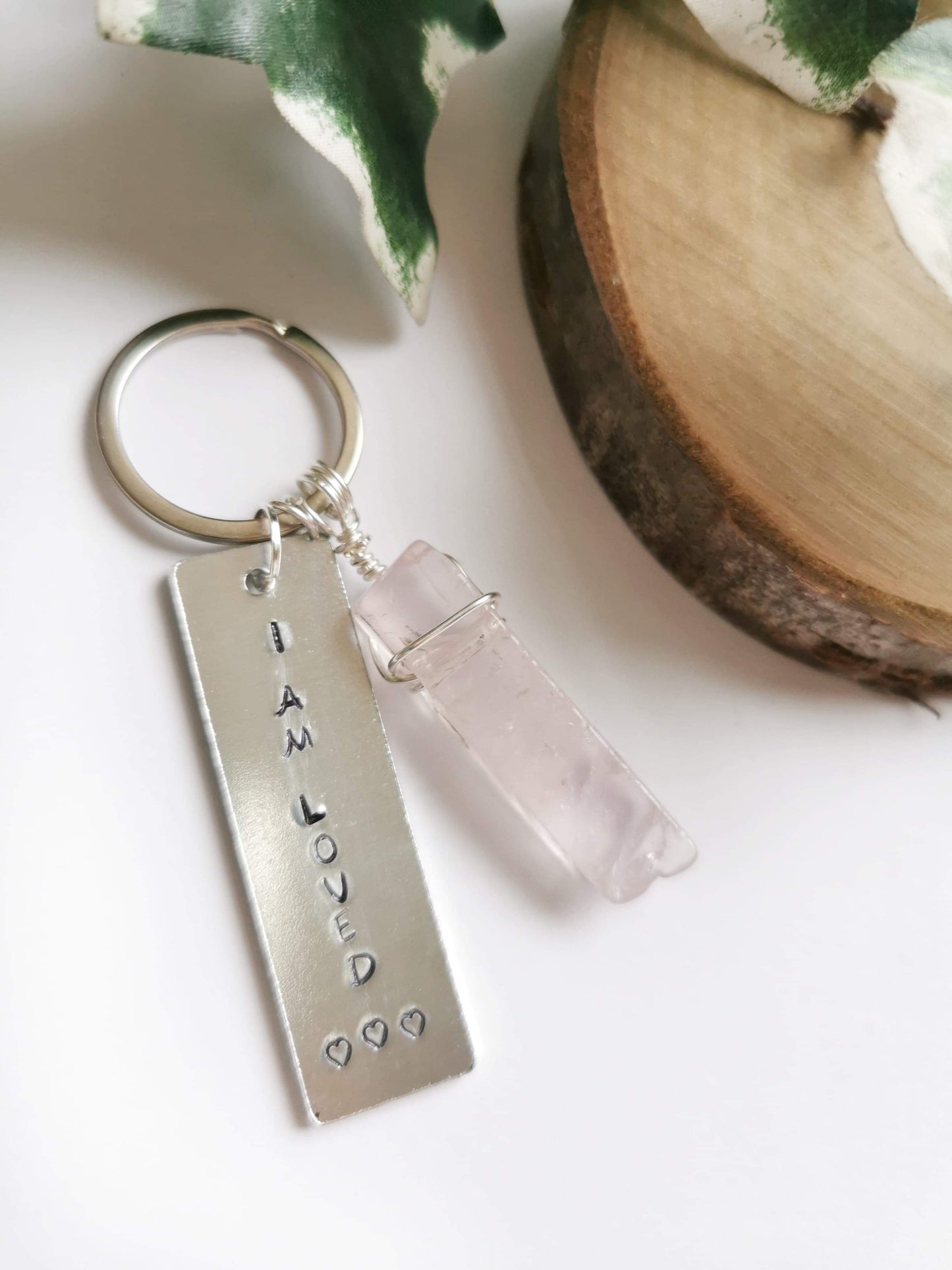 I Am Loved Keyring