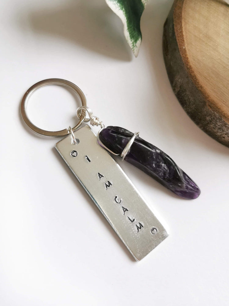 I Am Calm Keyring