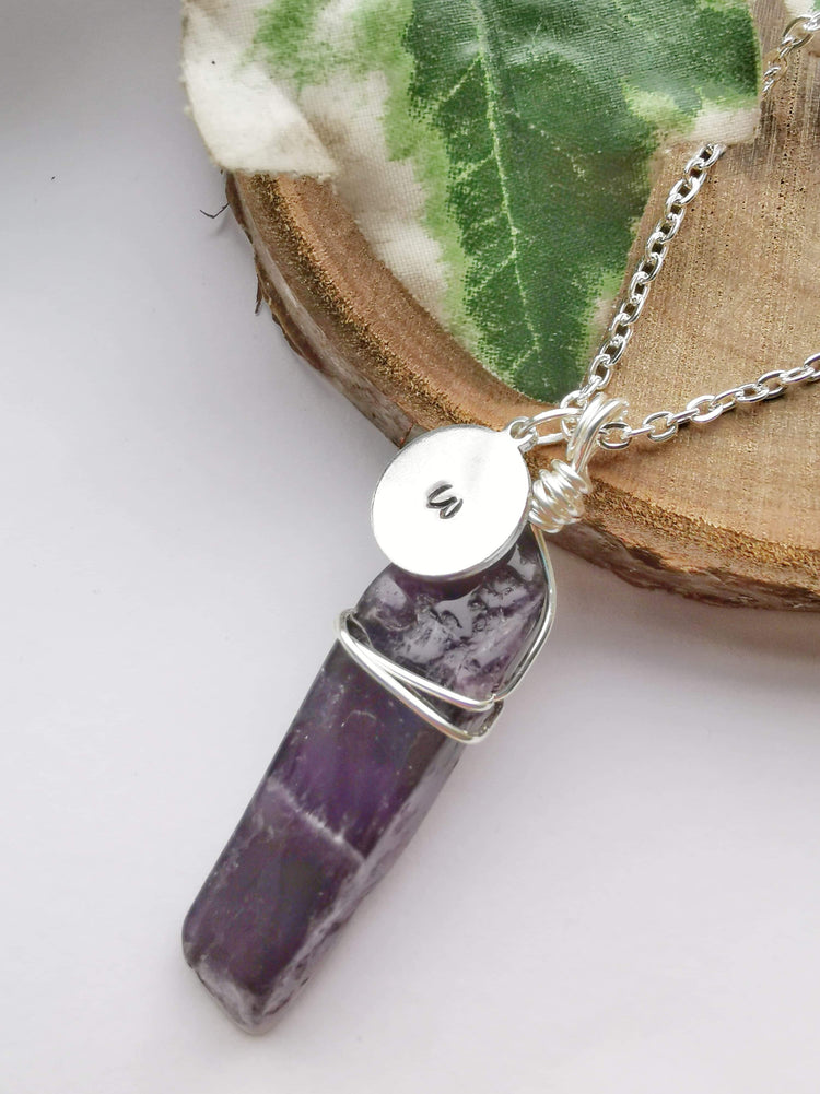 Personalised Amethyst Necklace
