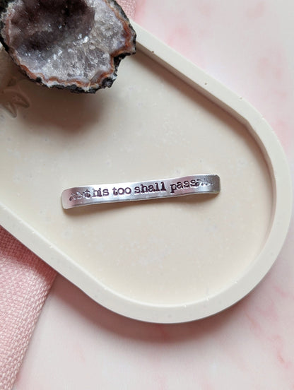 This Too Shall Pass Ring