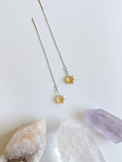 Citrine Sunburst Threaders