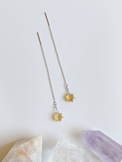 Citrine Sunburst Threaders