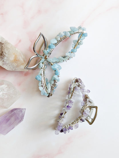 Gemstone Hair Claw