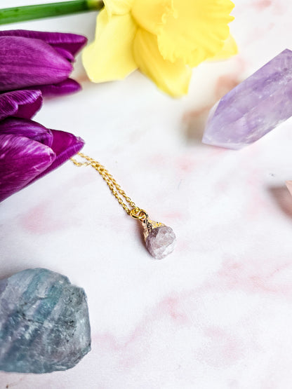 Raw Crystal Necklace