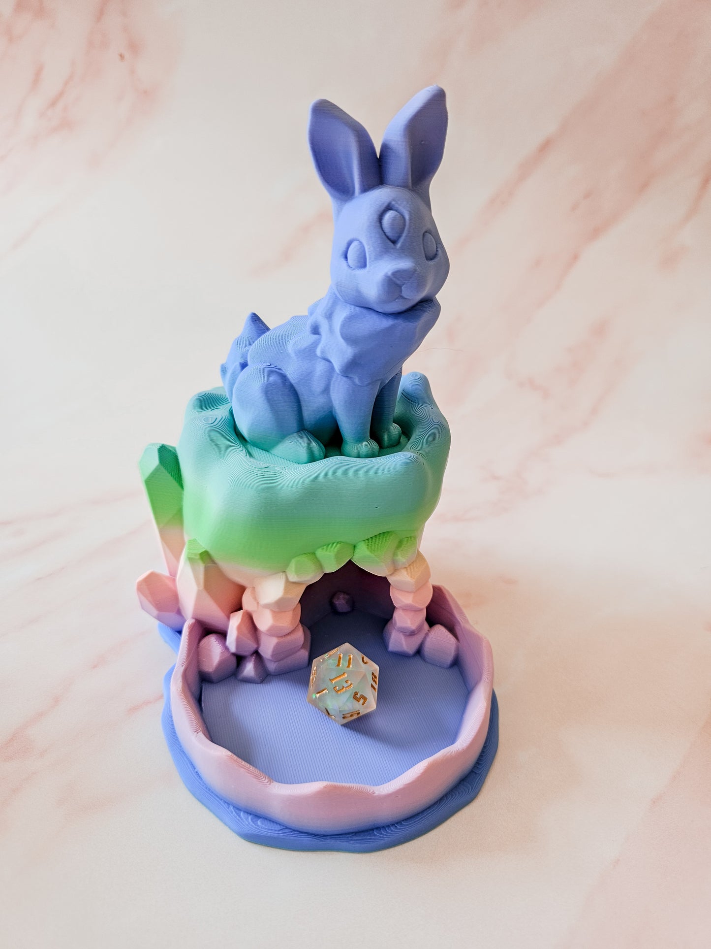 Mystical Rabbit Dice Tower
